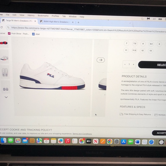 Fila Men Sneakers EUC - Picture 6 of 6